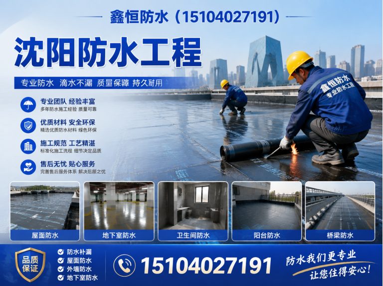 于洪区楼顶防水展示图